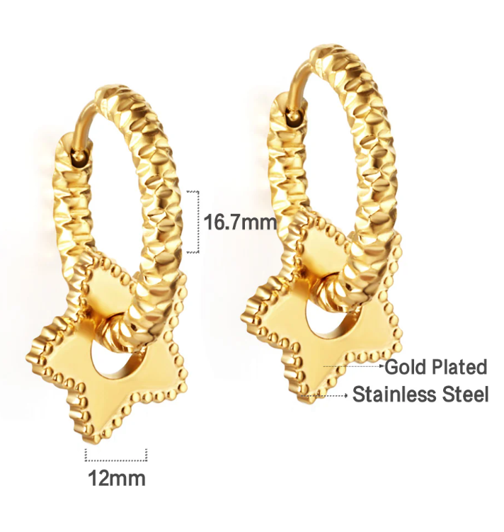 Zeina Hoops Earring