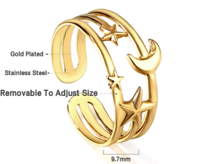 Amar Adjustable Ring