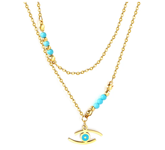 Rasha Double Necklace