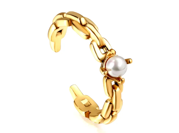 Perla Adjustable Ring