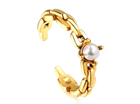 Perla Adjustable Ring