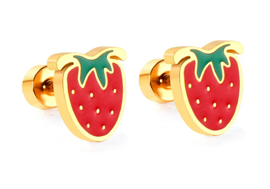 Strawberry Comfy Earring