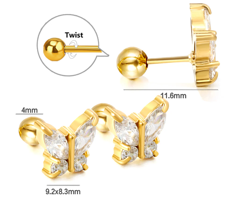 Eliana Cartilage Ball Earring