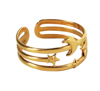 Amar Adjustable Ring